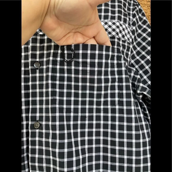 FRED PERRY Checkered Plaid size small - Picture 4 of 11